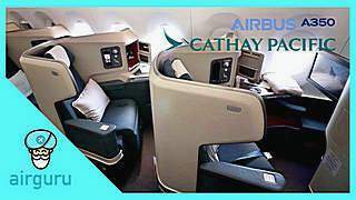 Cathay Pacific A350 Business Class Frankfurt to Hong Kong