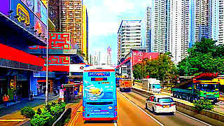 Hong Kong Bus Ride – Route 89 (Kwun Tong Station to Lek Yuen)