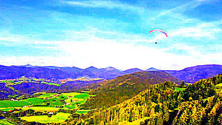 Paragliding – Kössen, Austria