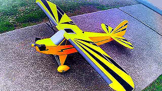 E-Flite Clipped Wing Cub – Flight on a Cloudy Day
