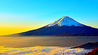 Relaxing Music with View of Mount Fuji