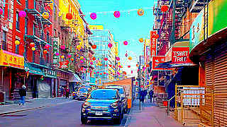 Morning Walk in Chinatown – New York, US