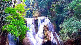 Beautiful Laos – Kuang Si Waterfall, Buddha Park