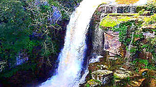 Cascata di S’Istrampu de Chirralza Waterfall, Sardinia