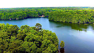 Santee State Park, SC, US – Lake Marion View from Above