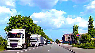 Driving in Hamburg – Hammerbrook to Kirchdorf