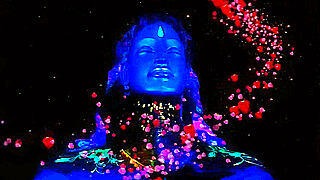 Light Show – Adiyogi Shiva Statue in Coimbatore, India