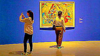 Walk in Shanghai – Kandinsky Art Exhibition
