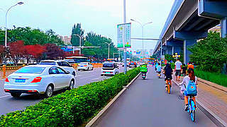 Cycling to Beijing Universal Resort