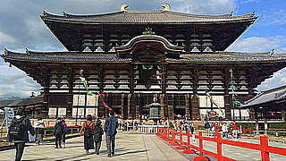 Great Buddha Hall in Todaiji Temple – Nara, Japan