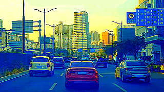 Shanghai Morning Traffic