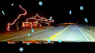 Night Drive & Christmas Light Decor
