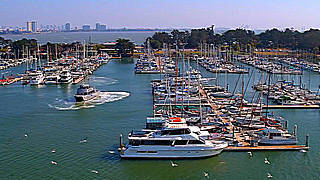 Berkeley Marina, California, US – Aerial View