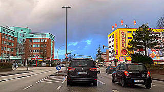 Driving in Hamburg – Tonndorf to Barmbek-Süd