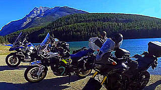 Motorcycle Ride – Banff National Park, Alberta, Canada