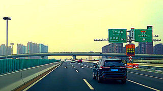 Driving in Shanghai – Wujiaochang to Zhongshan West Road