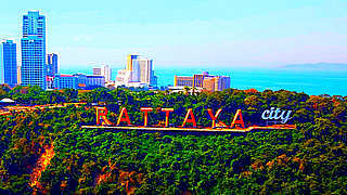 Pattaya City, Thailand – Beautiful Drone View