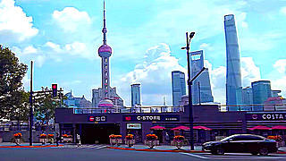Beijing East Road in Shanghai – Cinematic Walk