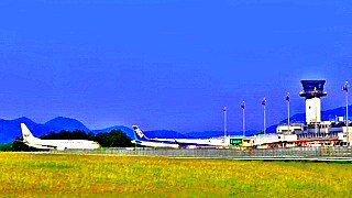 Landing in Takamatsu Airport – Kagawa, Japan