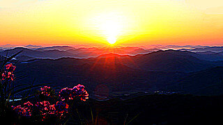 Sajabong Peak Sunrise – North Chungcheong, South Korea
