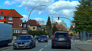 Driving in Hamburg – Tonndorf to City Nord