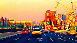 Driving in Shanghai – Inner Ring Elevated & Humin Elevated