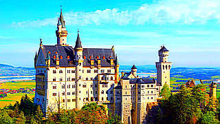 200 German Castles with Classical Music