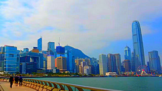 Walk in Hong Kong – Harbourfront Promenade