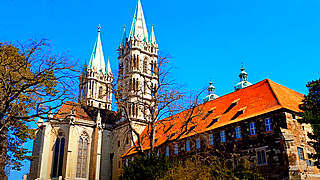 View of Naumburg Cathedral, Germany
