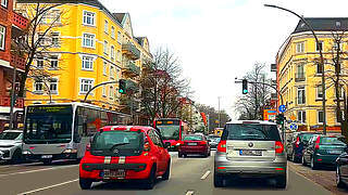 Driving in Hamburg – Lokstedt to Eppendorf