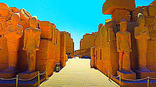 Walk around Karnak Temple Complex – Luxor, Egypt