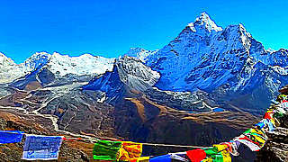 Everest Base Camp Trek from Lukla Airport in Nepal