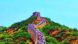 Walking the Great Wall of Badaling, Beijing