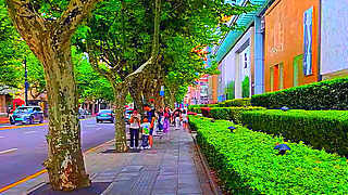 Walk in Shanghai – Huaihai Middle Road in Early Autumn