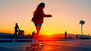 Skateboarding on the Coast – Short Music Video