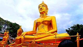 Big Buddha Temple and Loy Krathong Festival – Pattaya, Thailand