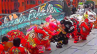 New Year’s Chinese Lion Dance – Mailbox Birmingham, UK